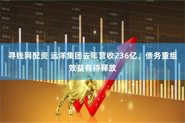 寻钱网配资 远洋集团去年营收236亿，债务重组效益有待释放
